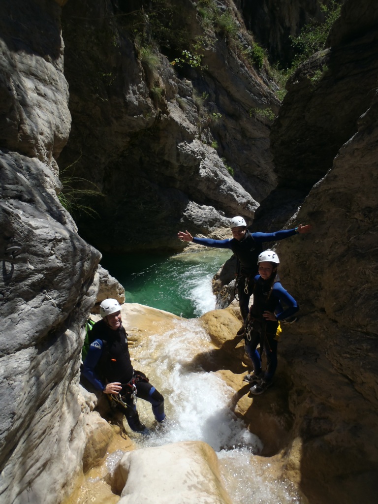 nice canyon cote d'azur fun slide and jump