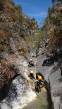 canyoning sauvage dans alpes haute provence